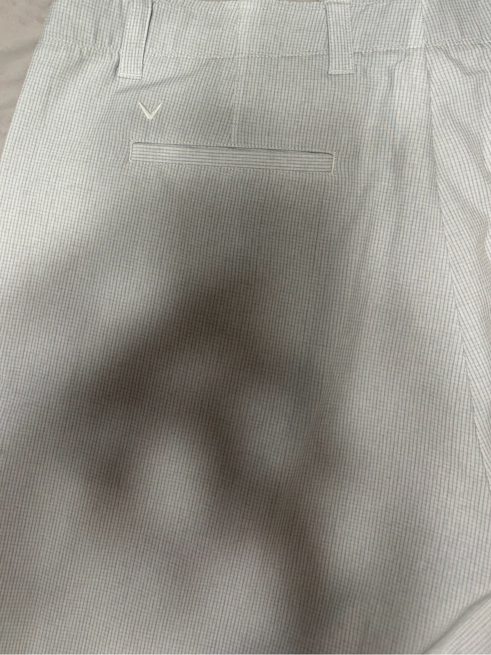 Callaway Micro-Check Men’s Performance Golf Shorts - Picture 2 of 2